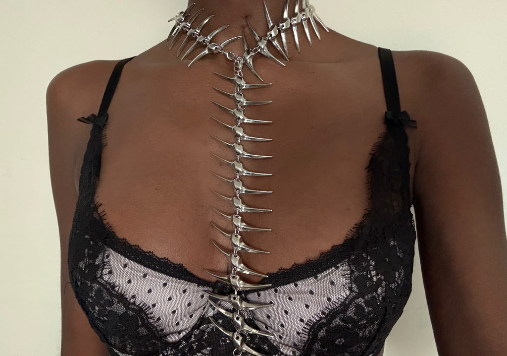 Vertebrae Spine Necklace