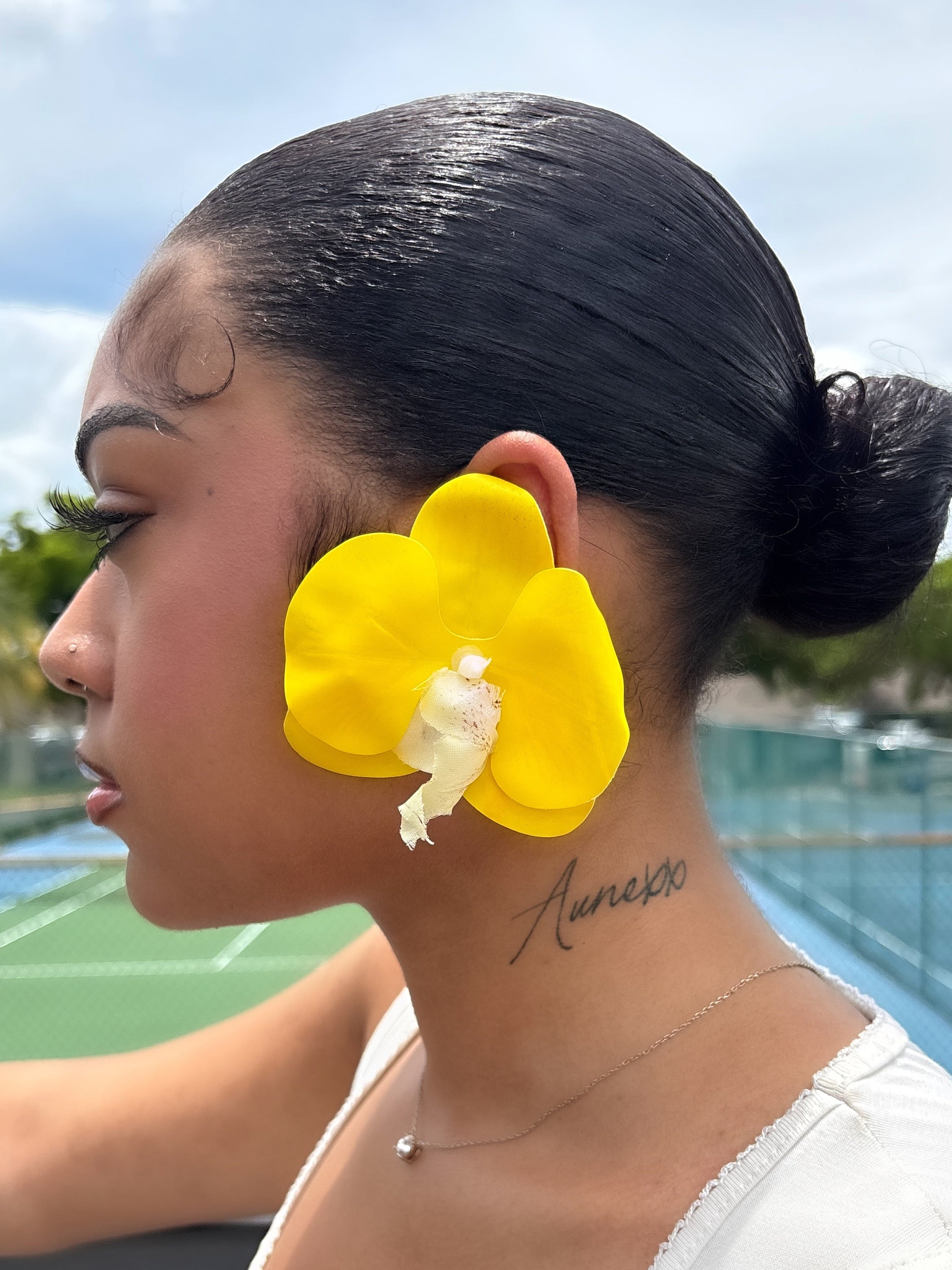 Sunlit Petal Earrings
