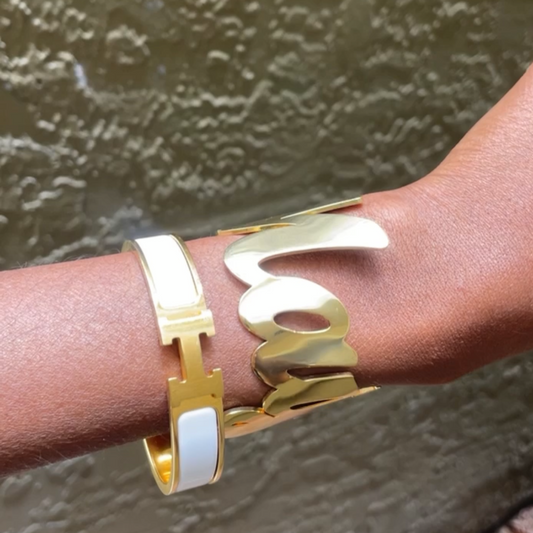 Custom Bangle Bracelet