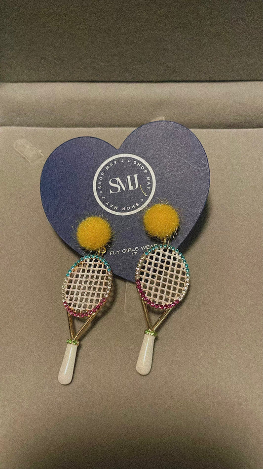 Tennis Club Stud Earrings